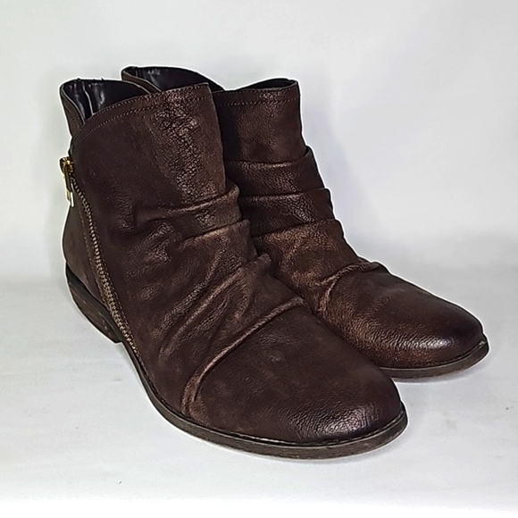 FERGIE ▪︎ MILESTONE BROWN BOOTIES ▪︎ SIZE 8.5 - Picture 4 of 12